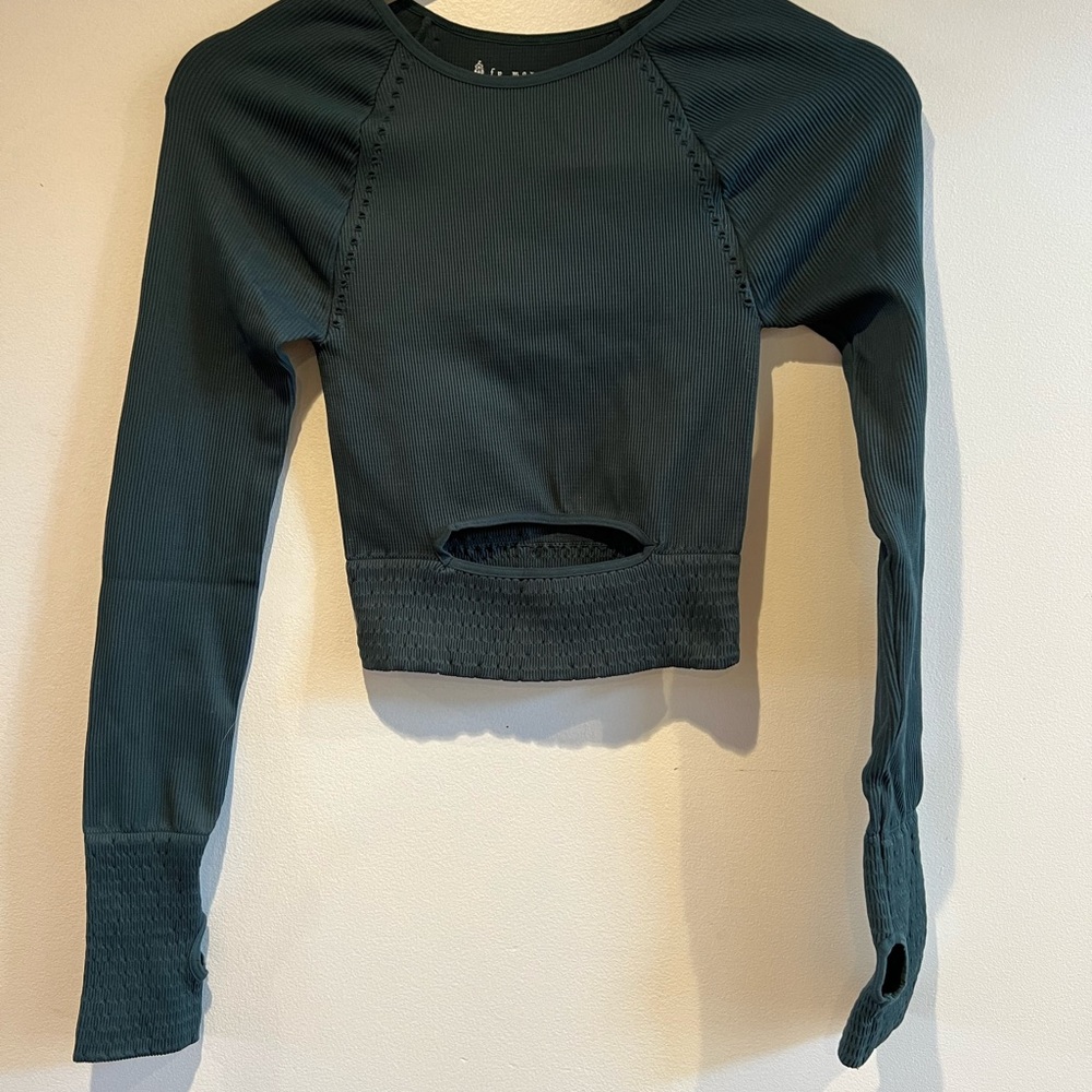 Free People Cut it Out Cropped Top XS